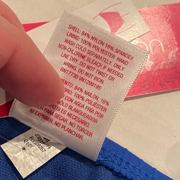 Xhilaration High Leg Scoop Waist Bikini Bottom M - Picture 3 of 4